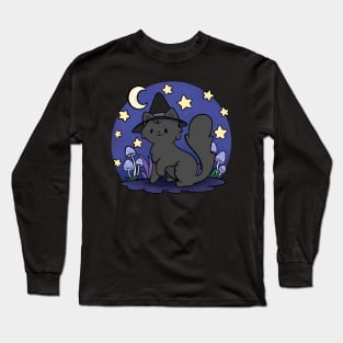 Witches cat Long Sleeve T-Shirt